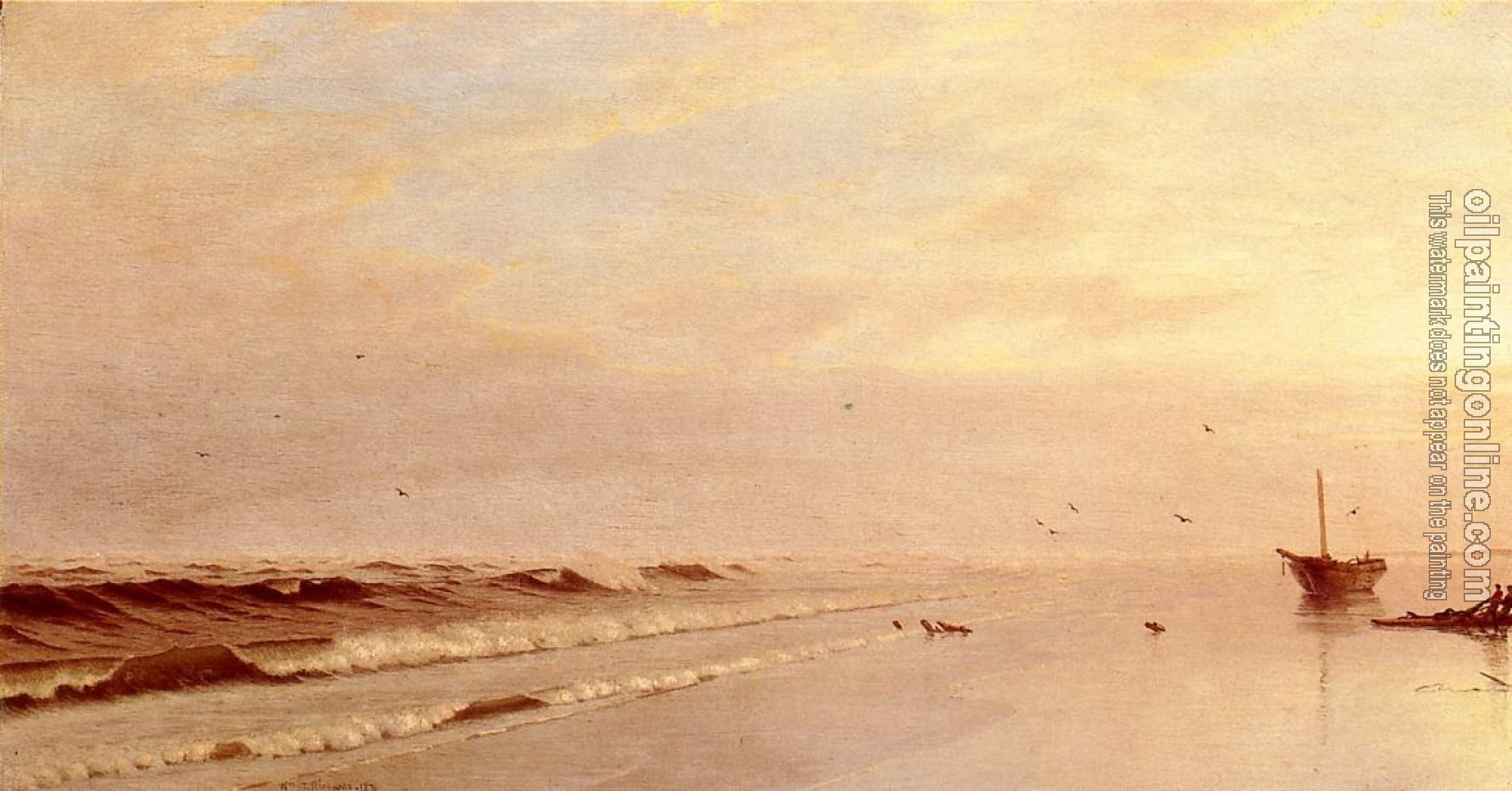 Richards, William Trost - On the Shore